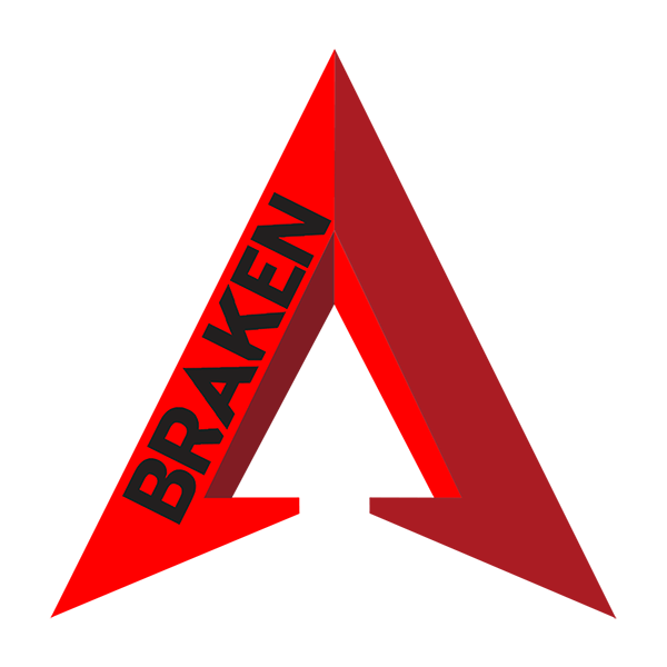 Braken Wear "A" Stickers